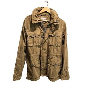 J.Crew Wallace & Barnes Green Field Mechanic Utility Men's Jacket Size Medium